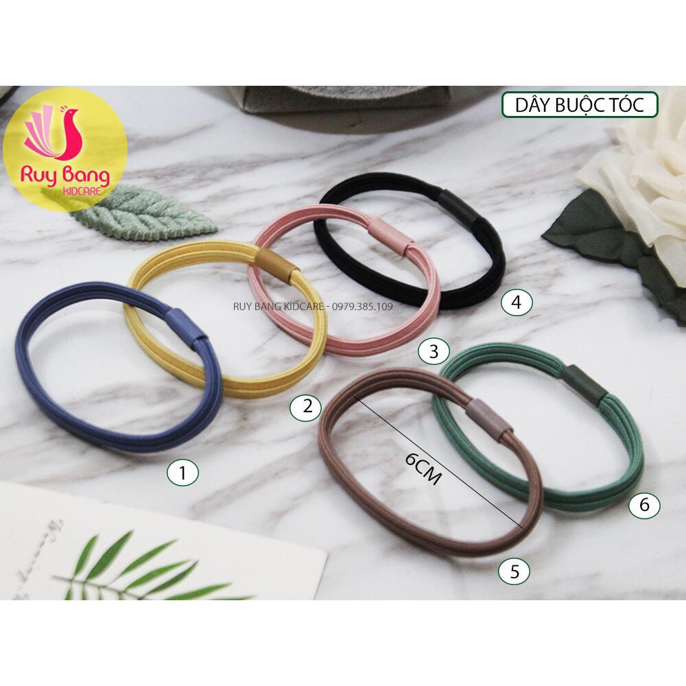 [Mã SKAMLTSM9 giảm 10% đơn 99K] Dây buộc tóc siêu dai phong cách Hàn Quốc