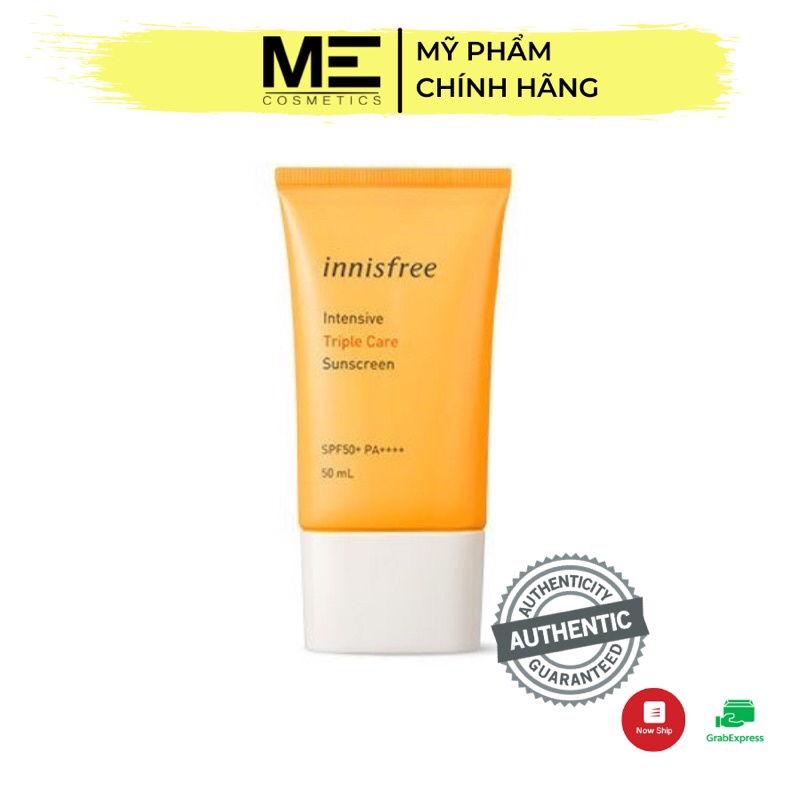 Kem chống nắng Innisfree Intensive Triple Care 50ml (Triple-Shield)