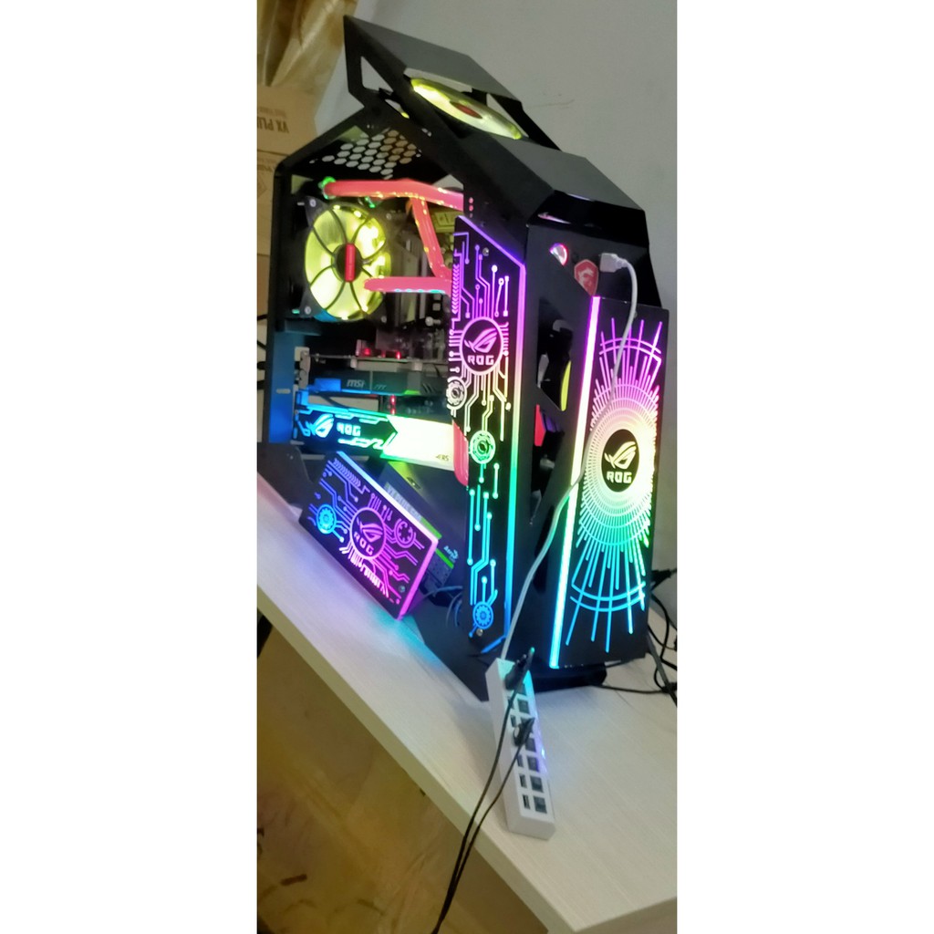 Máy Bộ Gaming cấu hình khủng i9-9900|ram8g tản led|ssd120g|main motar |nguồn 500 | BigBuy360 - bigbuy360.vn