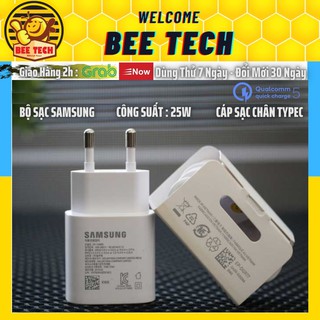Bộ sạc Samsung Note 10, Sạc nhanh 25w chính hãng cho mọi loại điện thoại - Beetech