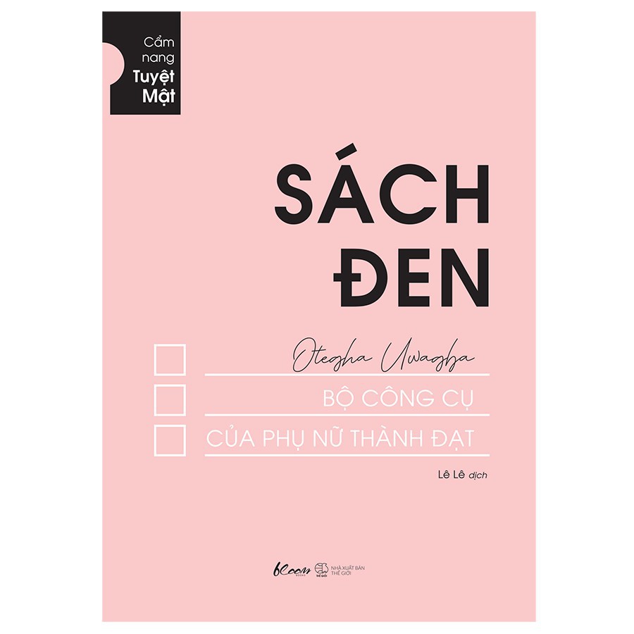 Sách - Sách đen - Bộ công cụ của Phụ nữ thành đạt (Cẩm nang tuyệt mật) [AZVietNam]