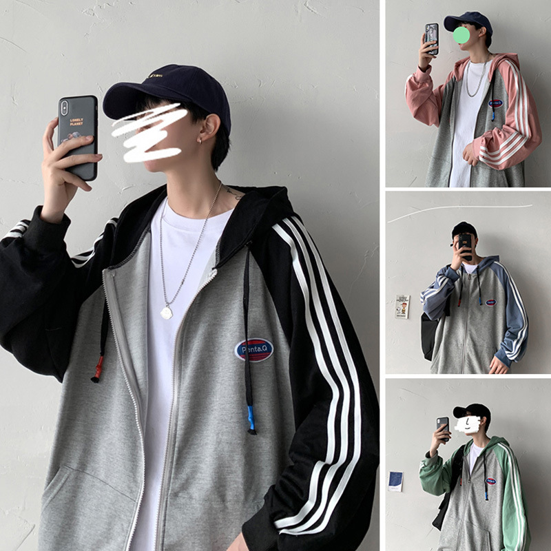 Áo khoác hoodie thể thao thời trang xuân thu năng động