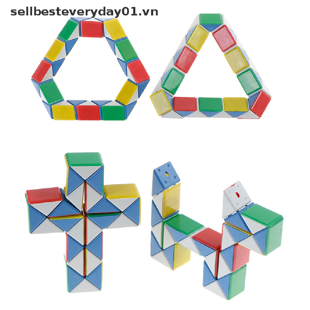 Đồ Chơi Xếp Hình Con Rắn 3d Độc Đáo Cho Trẻ Em