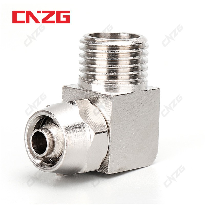 Khớp nối khuỷu tay CNZG 4mm 6mm 8mm 10mm 12mm BSP 1/8&quot; 1/4&quot; 3/8&quot; 1/2&quot; cao cấp chuyên dụng