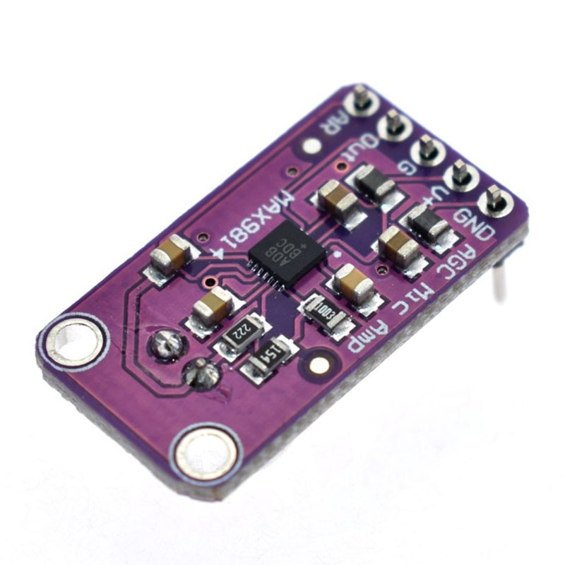 1 Bảng Mạch Khuếch Đại Âm Thanh Micro MAX9814 AGC Tự Động Điều Khiển Cho Lập Trình Tấn Công Và Phát Hành Tỷ