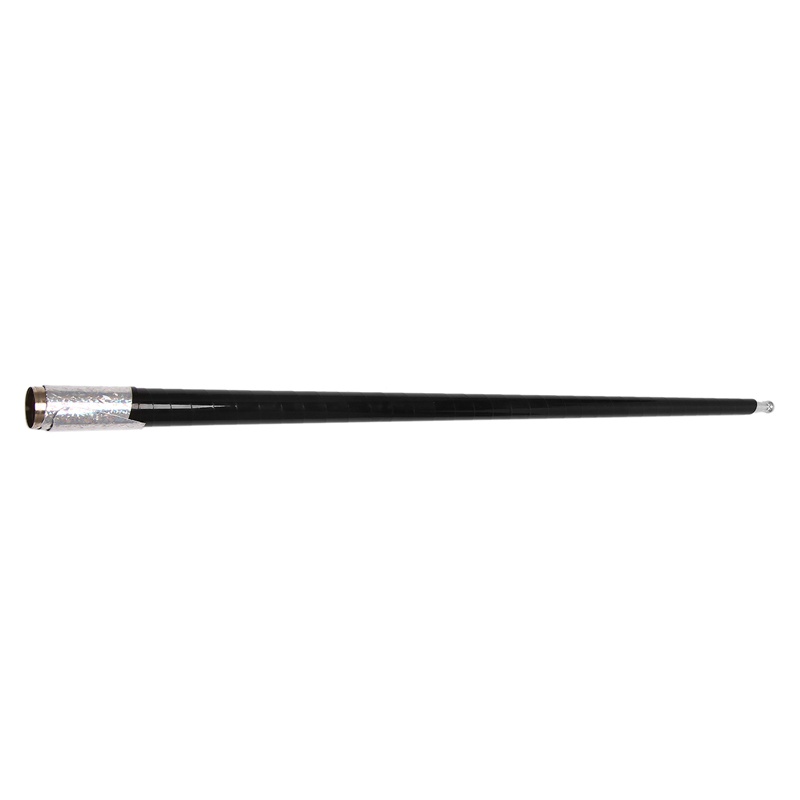 Gậy ảo thuật bằng kim loại màu đen 110cm bỏ túi