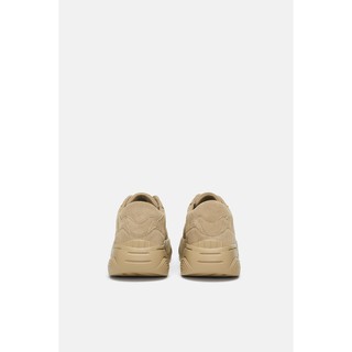 Giày thể thao da lộn đế bánh mì ZARA authentic