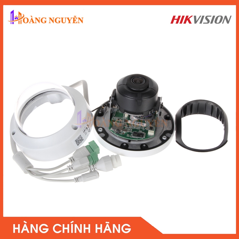 [NHÀ PHÂN PHỐI] Camera IP Dome Hồng Ngoại 2.0 Megapixel HIKVISION DS-2CD2123G0-I-BẢO HÀNH 24 THÁNG.