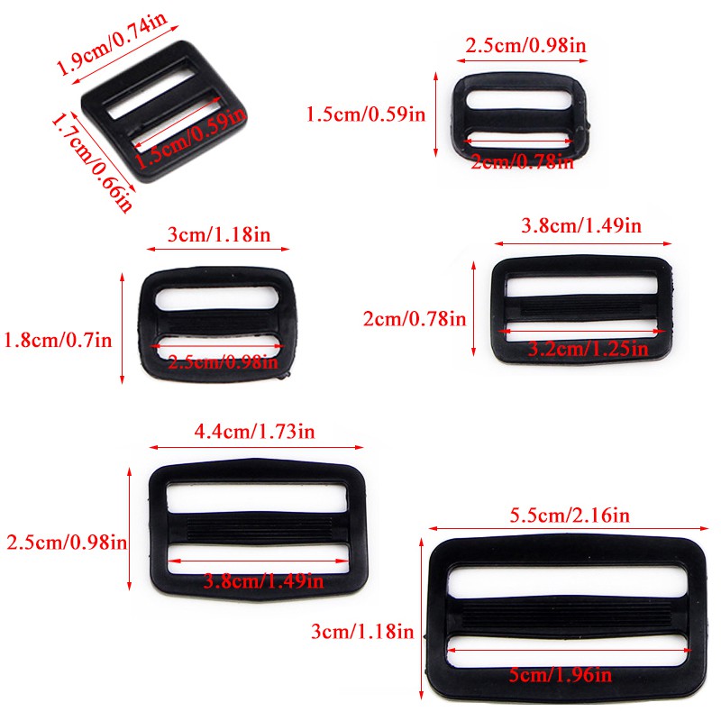 Set 5 dây đai khóa ba lô thiết kế đa năng tiện Dụng
