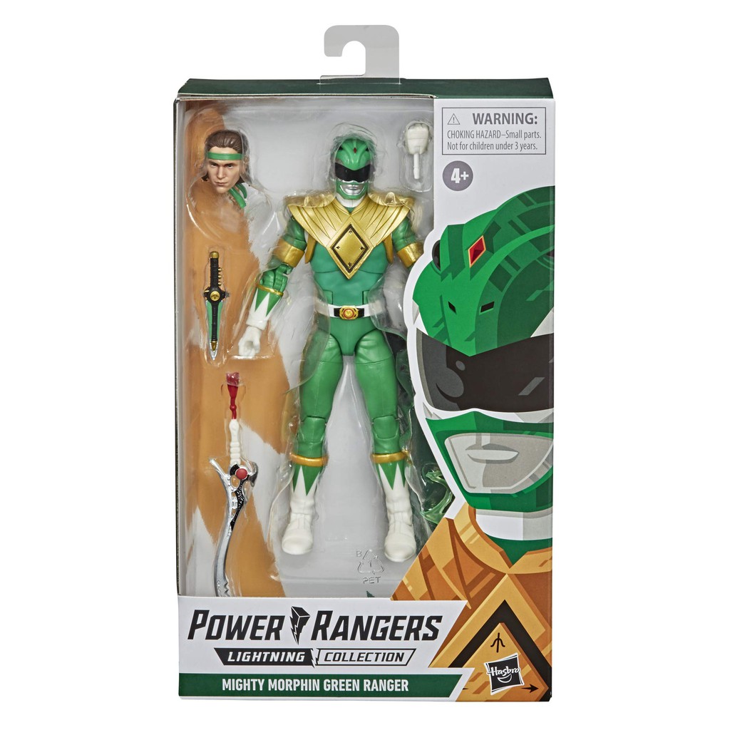 Mô hình nhân vật Hasbro ⚡ Power Rangers Lightning Collection ⚡ 6- inches Mighty Morphin Green Ranger