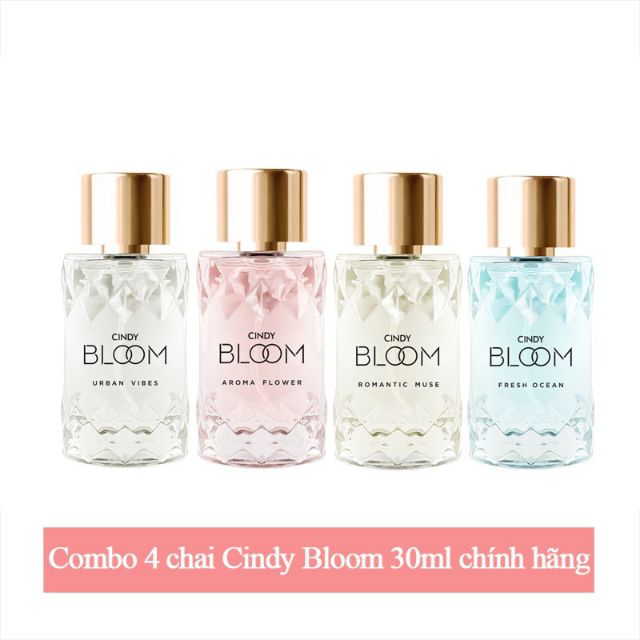 Combo Nước Hoa Cindy Bloom 30 ml Chính Hãng