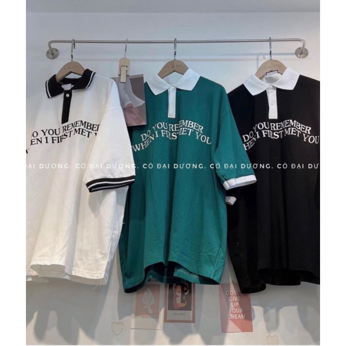 Áo thun cotton tay lỡ unisex - - ÁO POLO DO YOU tay lỡ - - mẫu hot 2022