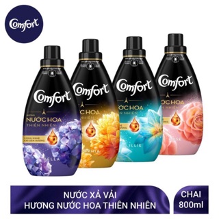 Nước Xả Vải Comfort Hương Nước Hoa Thiên Nhiên Chai 800 ML