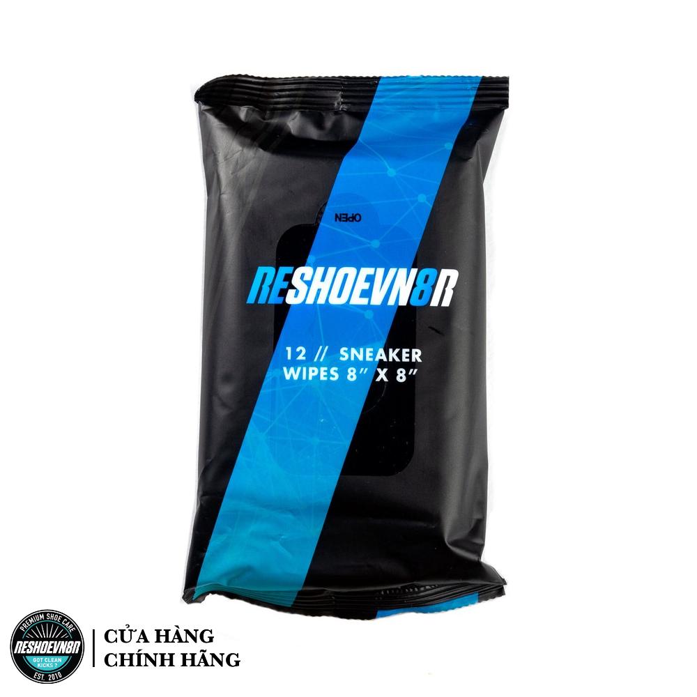 Khăn Ướt Vệ Sinh Giày Reshoevn8r Sneaker Wipes (Gói 12 Tờ/110g)