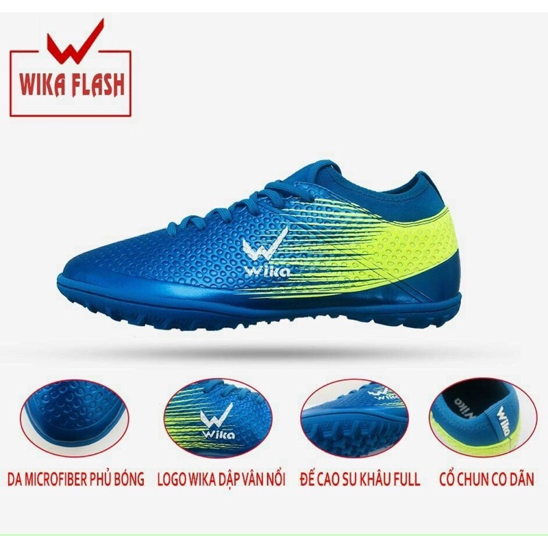 ⛸ GIẦY ĐÁ BANH ⛸ WIKA,SÂN CỎ NHÂN TẠO ⛸ HÀNG CÔNG TYTặng túi rút + Vở C trượt