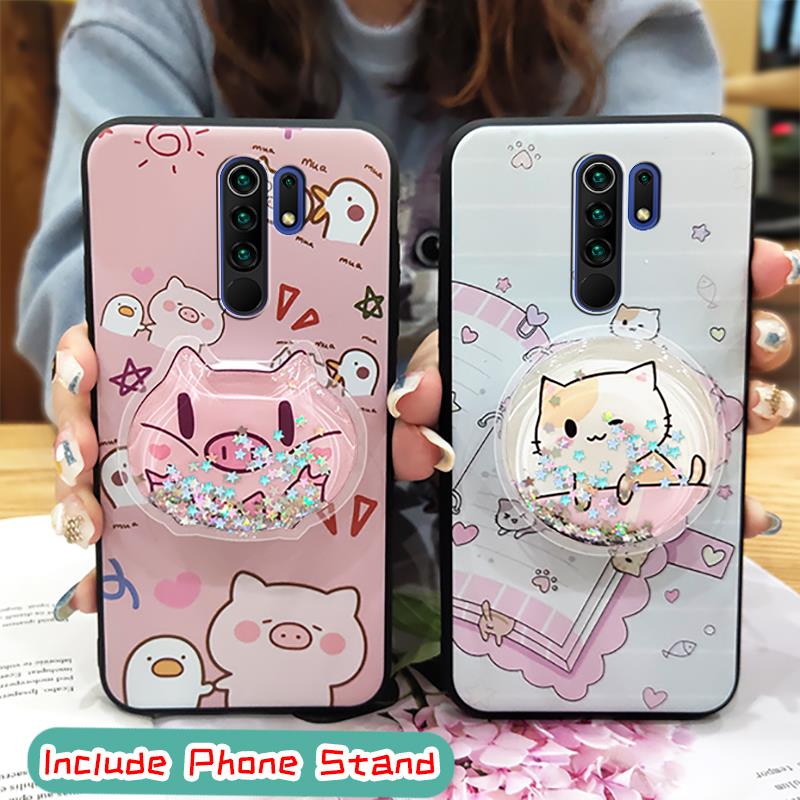 Ốp điện thoại TPU silicon chống thấm nước chống bụi cho Xiaomi Redmi 9 / Redmi9 Prime / Poco M2