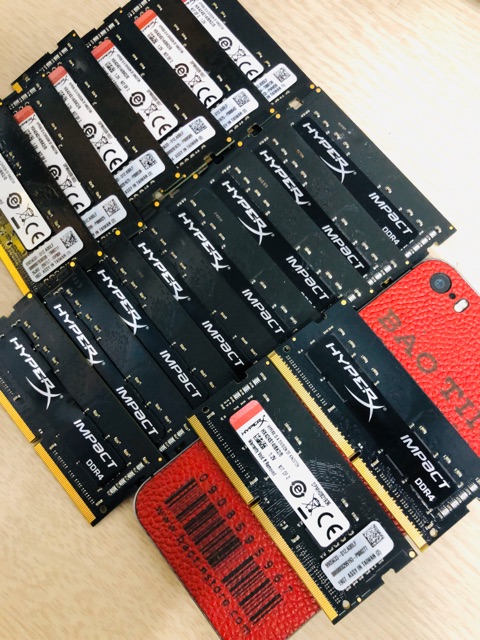 Ram laptop Kingston Hyper DDR4 4G bus 2400