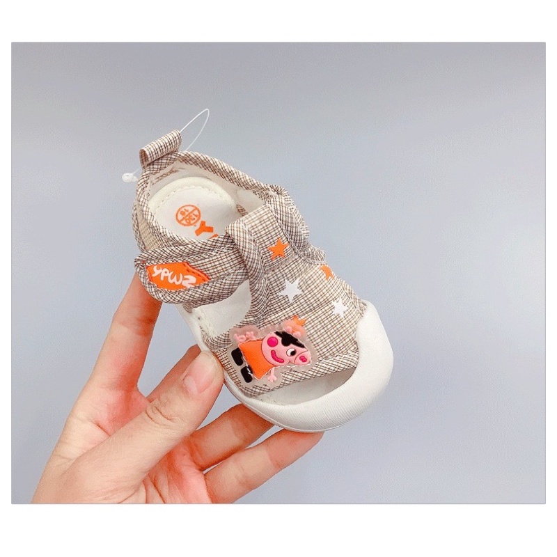 SANDAL tập đi cho bé trai, bé gái siêu mềm chống trơn trượt 2022
