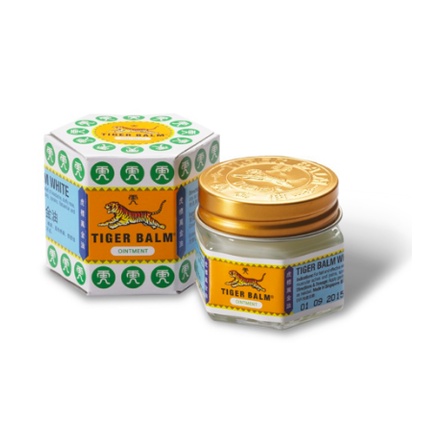 Dầu Cù Là Tiger Balm (Đỏ &amp; Trắng) - Giảm Sưng, Lưu Thông Máu, Ngăn Ngừa Muỗi Đốt