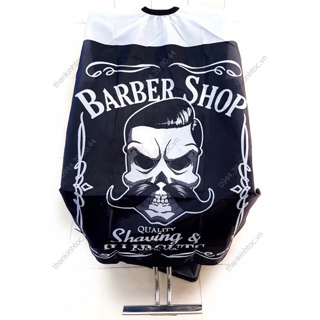 Khăn Choàng Cắt Tóc Barber Phong Cách Cá Tính Vải Thoáng Mát
