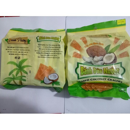 Bánh Dừa Nướng Bình Định Gói 200g | BigBuy360 - bigbuy360.vn