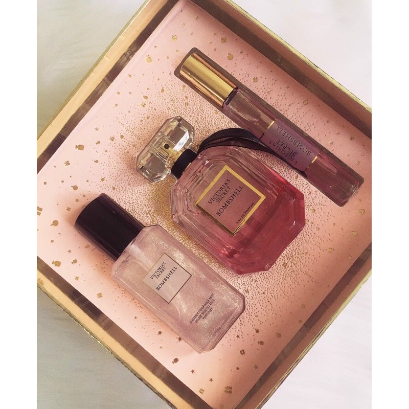 Bộ quà tặng Bomshell Seduction Luxe Fine Fragrance là sự kết hợp hoàn hảo giữa nước hoa, xịt thơm.🌸 | BigBuy360 - bigbuy360.vn