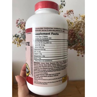 Kirkland Calcium Citrate 500v