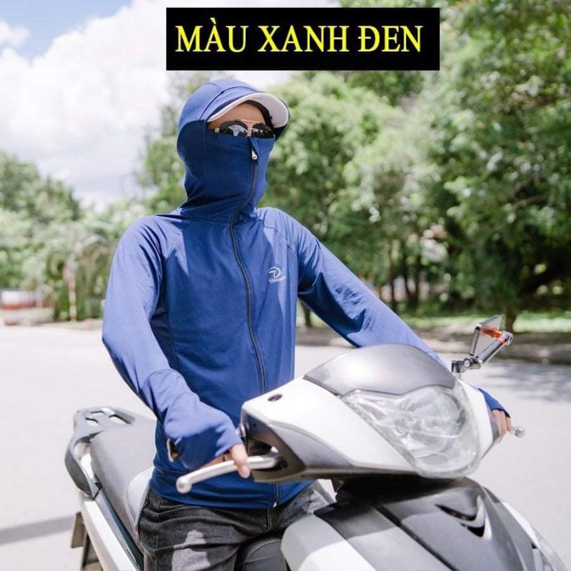 Áo khoác chống nắng, Áo chống nắng nam nữ tiện lợi 38 - 85 ký