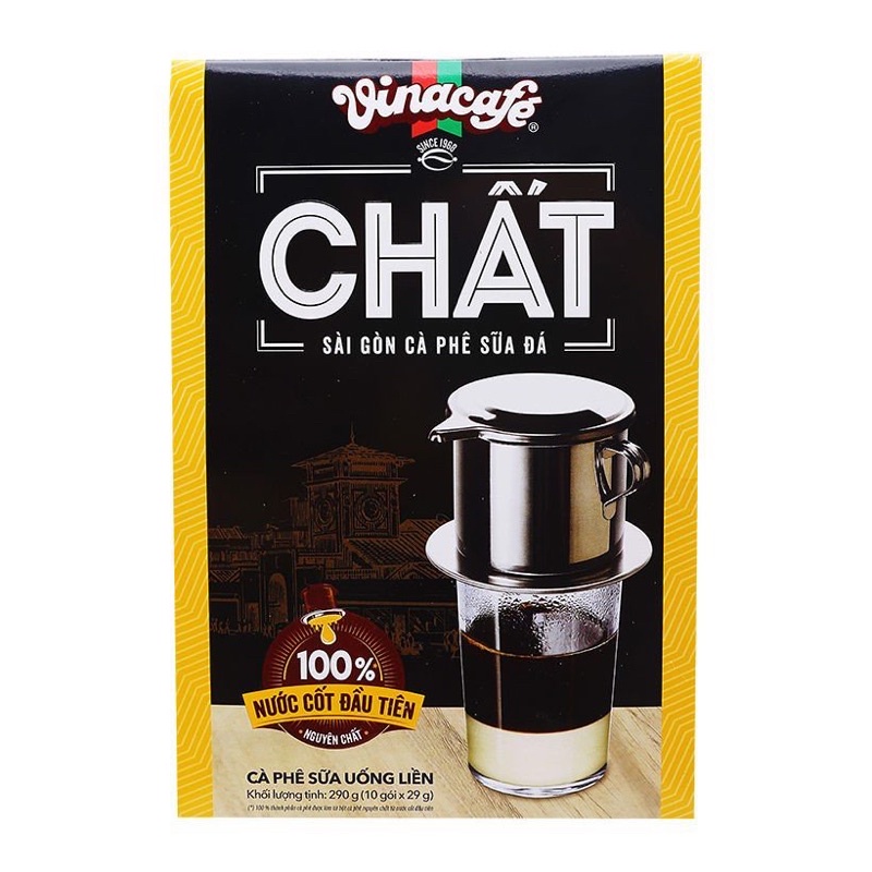 Cà phê sữa đá VinaCafé Chất Sài Gòn 290g (10 gói x 29g)