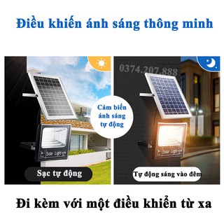 Đèn led pha năng lượng mặt trời 100w 60w 40w 25w