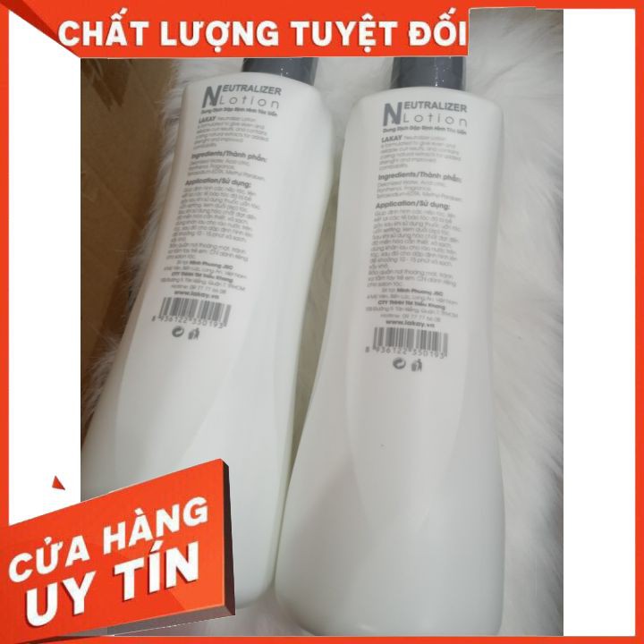 Dập uốn thông minh LAKAY  1000ml  FREESHIP  định hình nếp tóc , bảo vệ tóc khỏi dung dịch uốn ,,chuyên dụng cho salon.