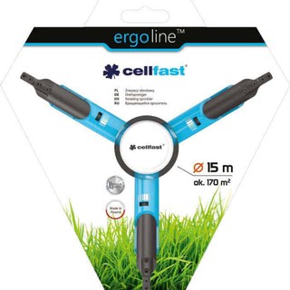 Béc tưới vườn, tưới thảm cỏ cao cấp, chân cắm nhọn Cellfast Ergo SZ 53-415 - ban công xanh