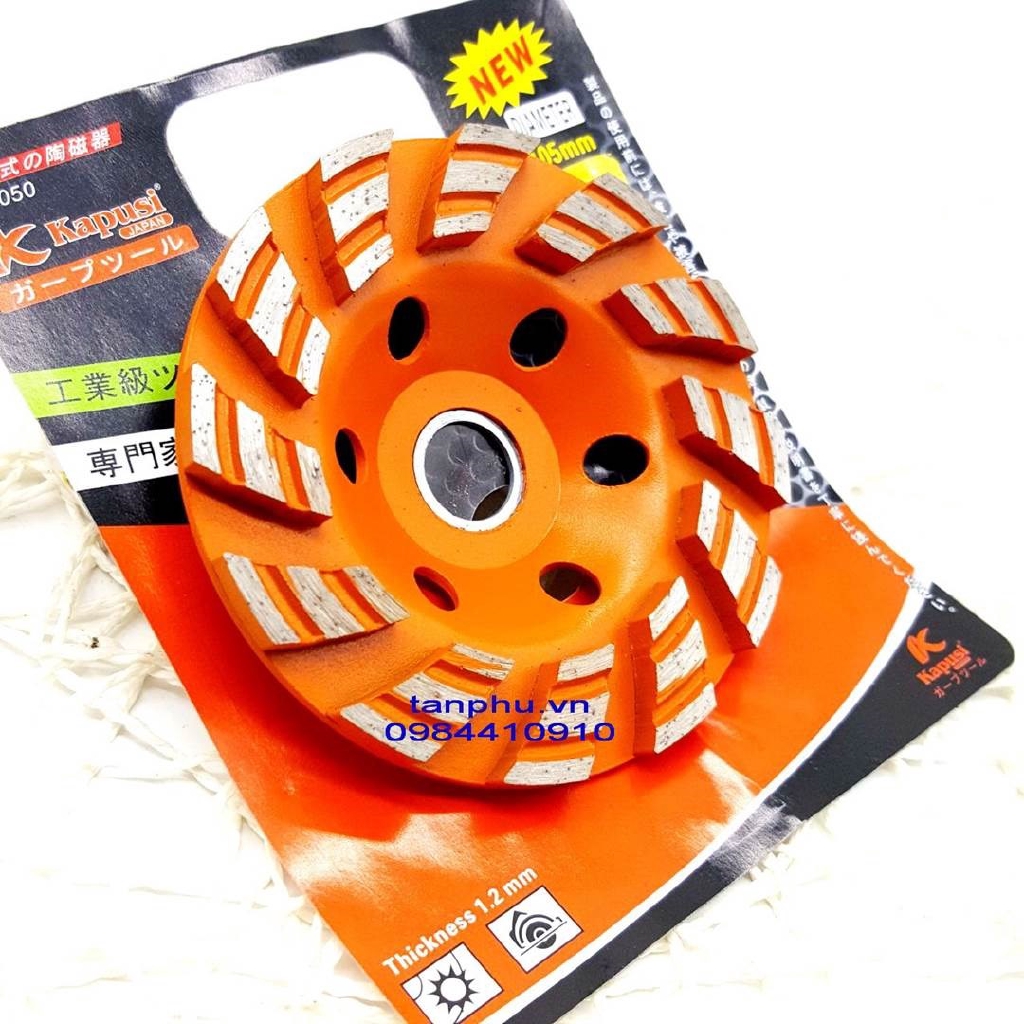 ĐÁ MÀI BÊ TÔNG RĂNG THƯA KAPUSI_100MM