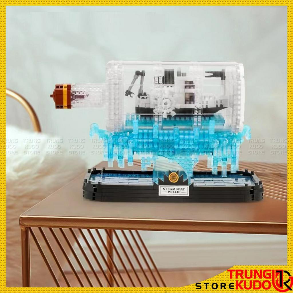 Thuyền Trong Chai - Đồ chơi lắp ráp mô hình tàu trong chai làm quà tặng trang trí decor