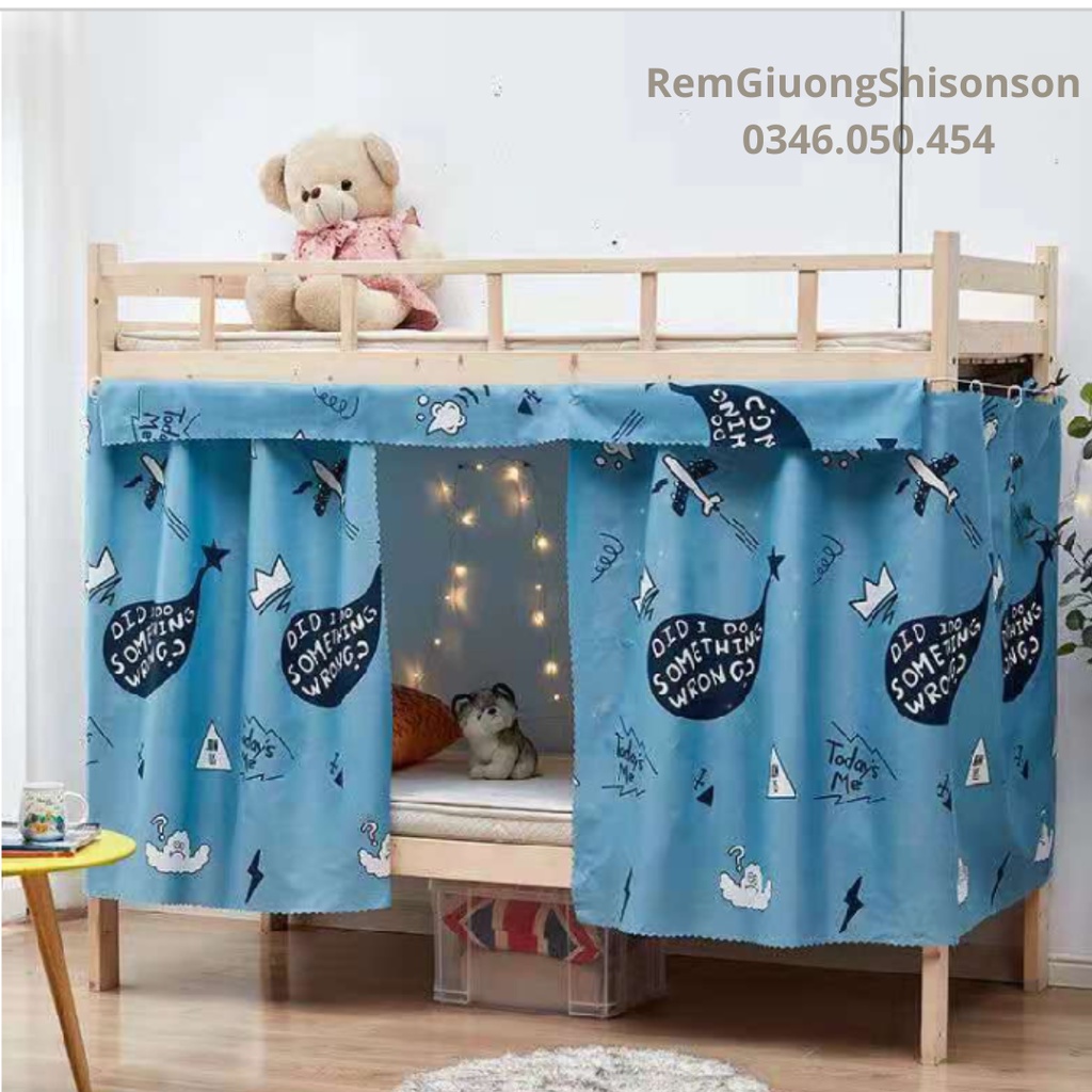 Rèm giường tầng, rèm giường ký túc xá cho học sinh sinh viên Shisonson