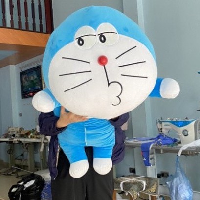 Gấu Bông Doraemon - gối ôm dorremon  1m, 1m2 đủ biểu cảm, có ảnh thật