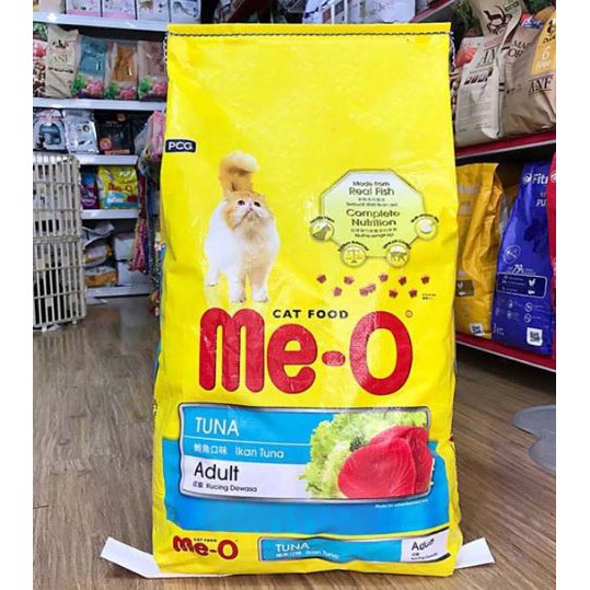 Me-o bao 7kg Thức ăn dạng hạt cho mèo lớn vị CÁ NGỪ & HẢI SẢN & CÁ THU đồ ăn mèo trưởng thành