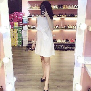 Váy nơ điệu đà cho nữ
