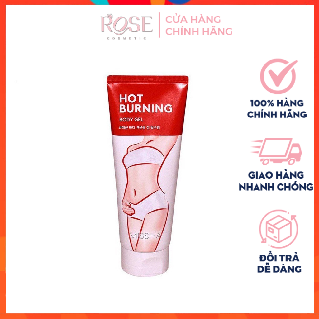 ⚡ / Đùi Missha Hot Burning Perfect Body Gel Hàn Quốc - Gel Giảm Rạn, Nứt Da Sau Sinh