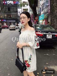 Váy trễ vai Zara
