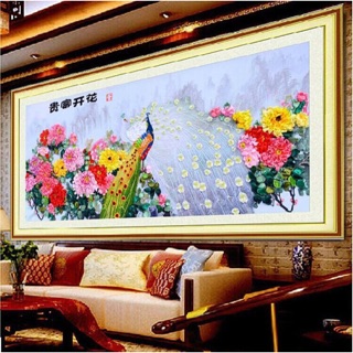 Tranh thêu ruy băng  160x75cm