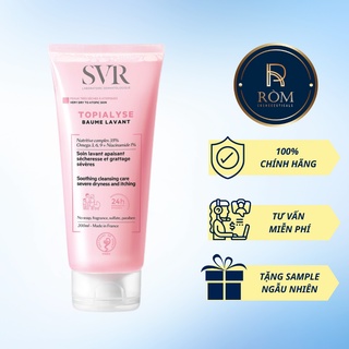 SVR GEL LÀM SẠCH VÀ DƯỠNG ẨM CHO DA KHÔ VÀ DA NHẠY CẢM SVR TOPIALYSE GEL LAVANT
