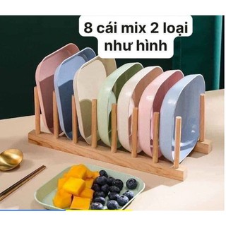 SÉT 8 ĐĨA LÚA MẠCH ĐỦ MÀU[SALE THU HỒI VỐN]