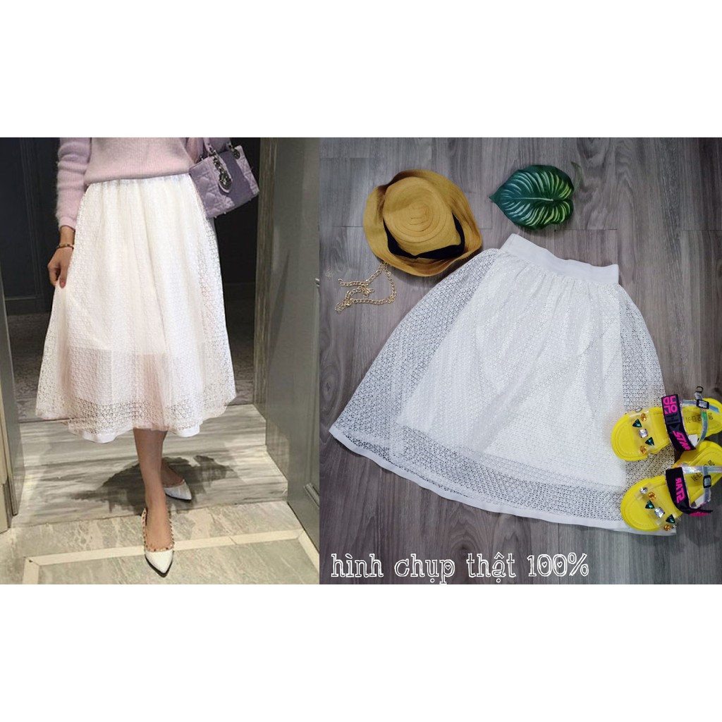 chân váy ren 40-80kg