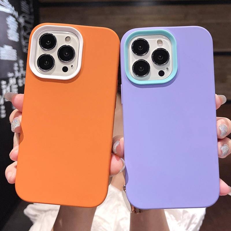 Ốp điện thoại silicone mềm chống sốc 3 trong 1 thích hợp cho iPhone 11 12 13 Pro Max 11 12 13