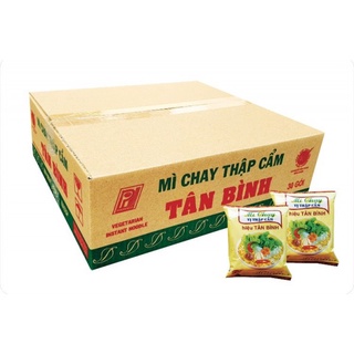 Thùng 30 gói mì chay thâp cẩm Tân Bình 60g