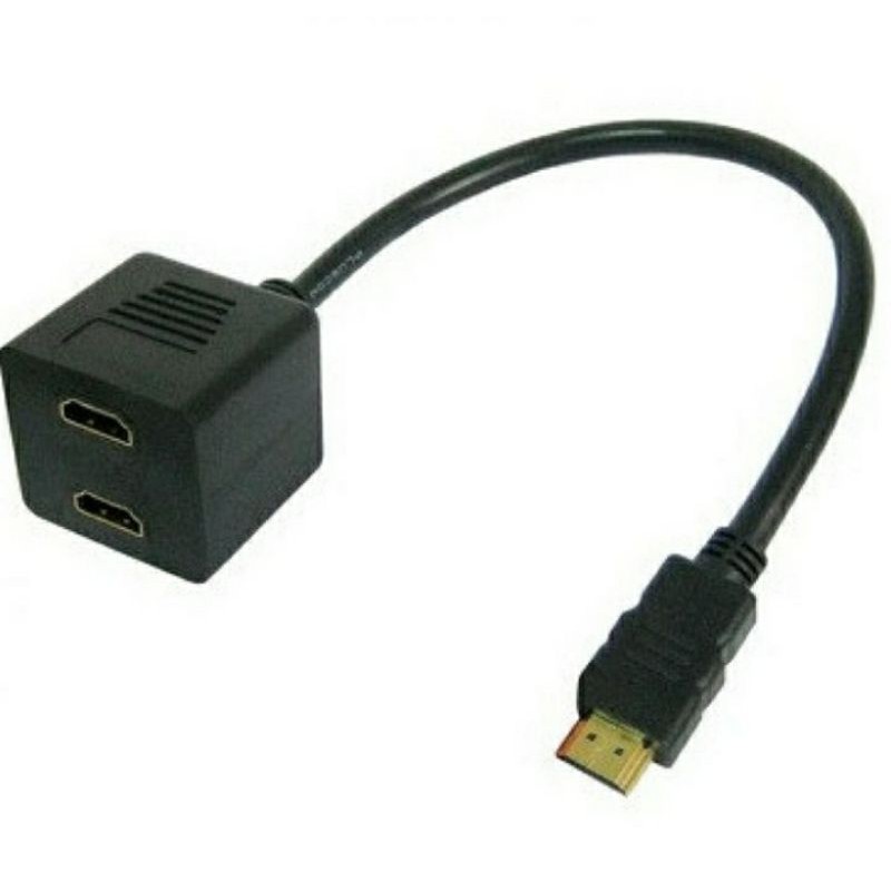 Bộ Chia Hdmi 2 Cổng Vào 1 Cổng Mạ Vàng