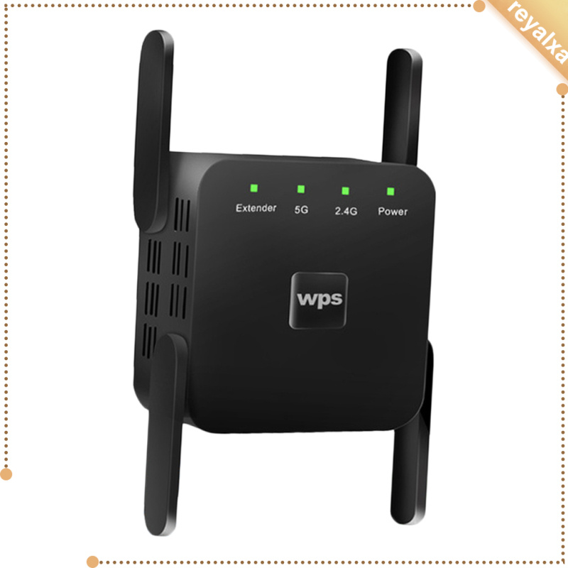Bộ Khuếch Đại Sóng Wifi Không Dây 1200mbps 2.4g 5g 4 Phích Cắm Eu | BigBuy360 - bigbuy360.vn