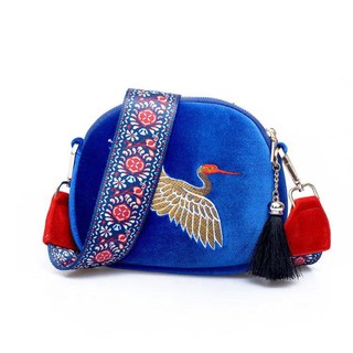 Túi thêu hình hạc cao cấp - T61