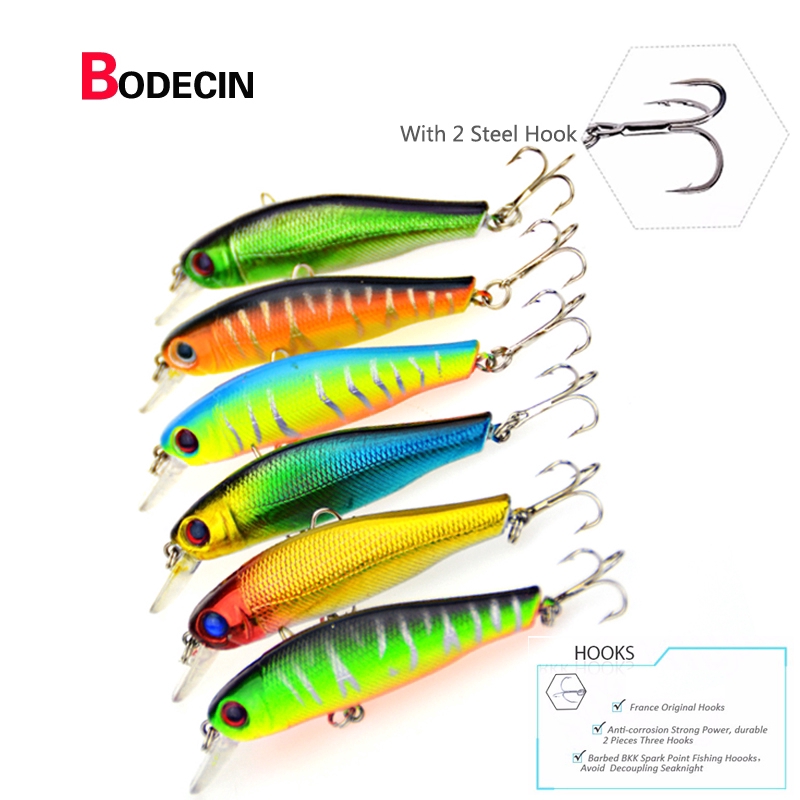 Mồi Câu Cá Giả Sinh Động 3d 8.5cm-8.5g